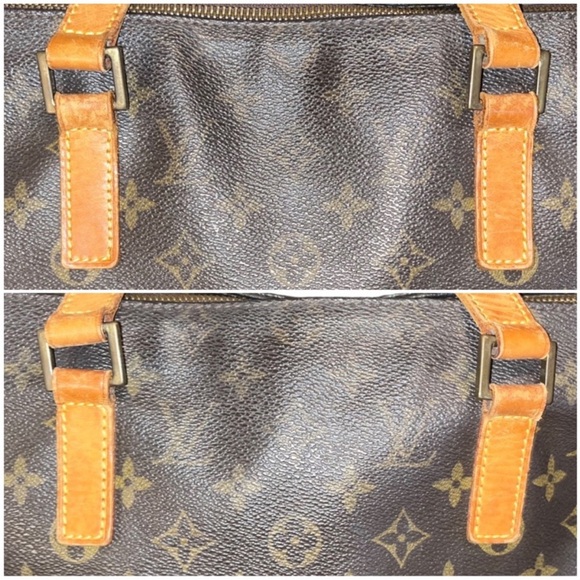 LOUIS VUITTON Authentic Cabas Mezzo TH0032 Shoulder Bag Code Large Tote Bag - Picture 8 of 13